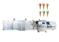 Otomatis Industri Ice Cream Cone Machine 6000 Standard Kerucut / Jam