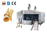 28 Plates Wafer Cone Production Line Mesin Pembuat Wafer Industri Komersial