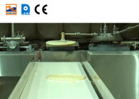 Lini Produksi Kerucut Wafel Multifungsi Sepenuhnya Otomatis Peralatan Pemrosesan Obleas