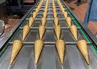 10kg / Jam Sugar Roller Waffle Ice Cream Cone Machine