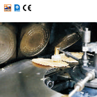 Jalur Produksi Biskuit Wafer Otomatis Bahan Stainless Steel