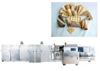 Wafer Cone Ice Cream Pembuatan Peralatan, High Capacity Proses Produksi Ice Cream