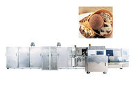 Nozzle Type Ice Cream Wafer Cone Line Produksi 3500 Standard Kerucut / Jam