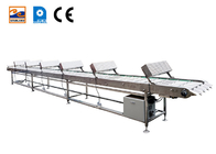 Komersial Cone Line Produksi Komersial Marshalling Cooling Conveyor
