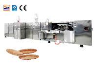 Pembuat Telur Gulung Stainless Steel Semi Otomatis Pembuatan Biskuit Wafer Untuk Pabrik Makanan Ringan