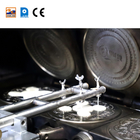 Pembuat Telur Gulung Stainless Steel Semi Otomatis Pembuatan Biskuit Wafer Untuk Pabrik Makanan Ringan