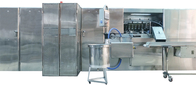 Stainless Steel Snack Food Processing Line Pembuat Wafer Mesin Tart Shell Otomatis
