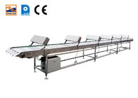 Sabuk Konveyor Makanan Stainless Steel Marshalling Cooling Conveyor