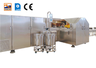 Lini Produksi Es Krim Cone Otomatis Mesin Industri Ice Cream Cone Baker
