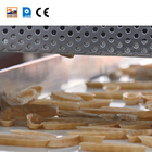 PLC Waffle Basket Produksi Line Otomatis Makanan Makanan Permen Membuat Mesin