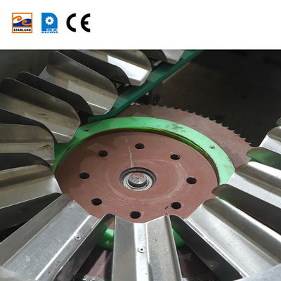 Tipe terowongan Mesin panggang kerucut otomatis untuk produksi volume tinggi