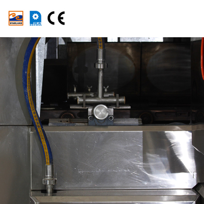Garis produksi kerucut Barquillo otomatis dengan kerucut standar CE 5000/jam