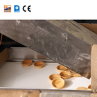 Peralatan produksi makanan ringan untuk mesin pembuatan keranjang waffle dengan CE