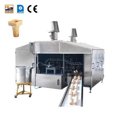 0.75kw Spesifikasi Motor Utama Garis Produksi Kerucut Wafer Otomatis Dengan CE