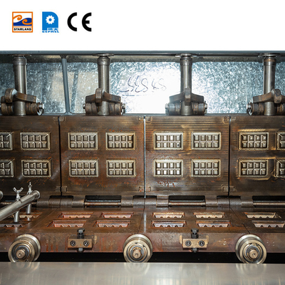 Digital Display Control Monaka Wafer Line Produksi Dengan 55 Piring