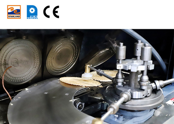 Mesin Wafer Obleas Otomatis yang Bisa Disesuaikan Jaminan Satu Tahun