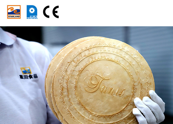 Mesin Wafer Obleas Otomatis yang Bisa Disesuaikan Jaminan Satu Tahun