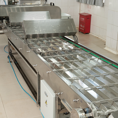 Mudah Untuk Menginstal Konveyor Belt Stainless Steel Untuk Line Produksi