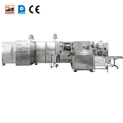 220v/380v Dukungan Teknis Video Disesuaikan Barquillo Cone Assembly Line