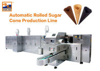 Sistem Gas Otomatis Gula Kerucut Line Produksi / Ice Cream Cone Baking Machine