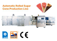 Line Produksi Cone Es Krim Otomatis Dengan Sistem Rolling Horizontal