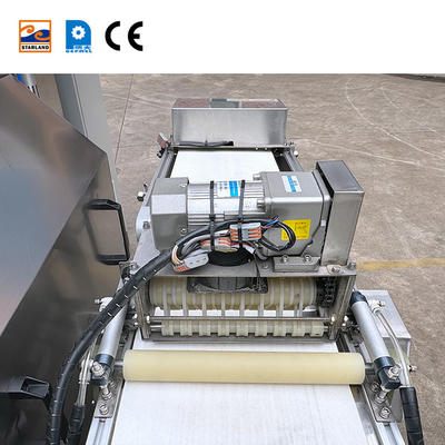 Garis produksi rol telur stainless steel dengan sistem kontrol PLC