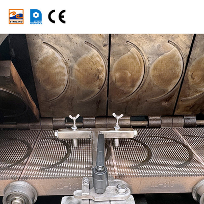 Garis produksi rol telur stainless steel dengan sistem kontrol PLC