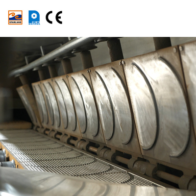 Gas Dipanaskan Mesin Gula Konus Stainless Steel sepenuhnya otomatis