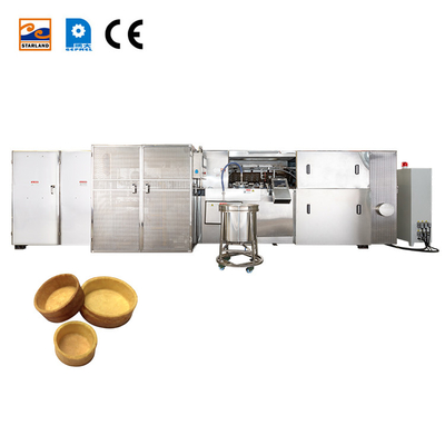 Otomatis Mesin Tipe Tart Shell Produksi Line Untuk stainless steel