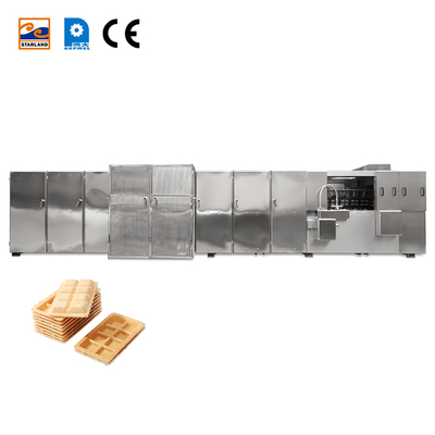 Peralatan Produksi Biskuit Wafer yang Disesuaikan dengan Sistem Kontrol PLC