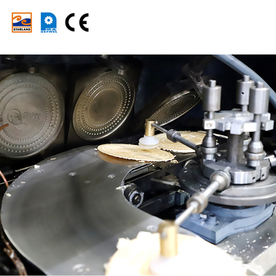 2.0HP Wafer Biscuit Machine Made of stainless steel material untuk produksi