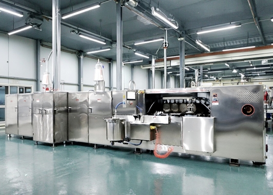 Peralatan Produksi Biskuit Wafer yang Disesuaikan Dengan Dukungan Teknis Video Layanan Purna Jual