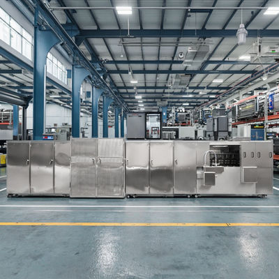 Stainless Steel Monaka Wafer Production Line With PLC Control System