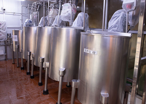 Pencampur Adonan Kecepatan Tinggi Peralatan Presisi Baja Tahan Karat yang Dirancang Untuk Proses Pembuatan Biskuit