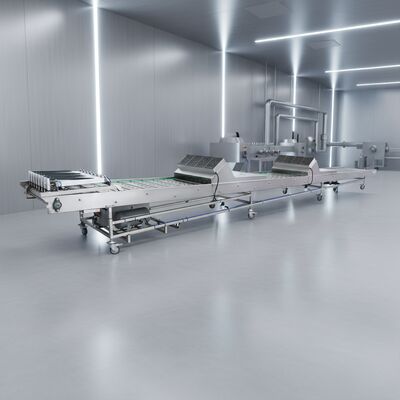 Pabrik Direct Sales Otomatis Marshalling pendingin Conveyor Dengan Komprehensif Aksesoris