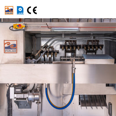 Dukungan Teknis Video Peralatan Stainless Steel Lini Produksi Wafer Cone/CUP untuk Manufaktur dan Operasi Wafer Cone