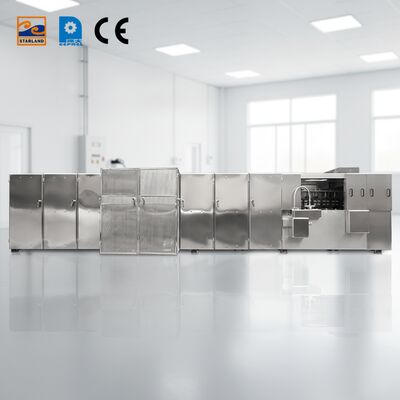 Peralatan Produksi Wafer Monaka yang Disesuaikan Dibangun Menggunakan Bahan Baja Tahan Karat Memberikan Struktur dan Operasi yang Kuat