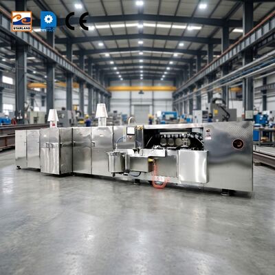 Mesin Biskuit Wafer Stainless Steel Peralatan Industri Untuk Produksi Biskuit Wafer Renyah Di Industri Pengolahan Makanan