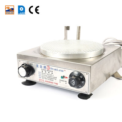 220V stainless steel otomatis kerucut membuat mesin Mudah pemeliharaan
