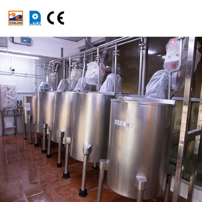 Mudah Untuk Menginstal Mesin Makanan Batter High Speed Mixer