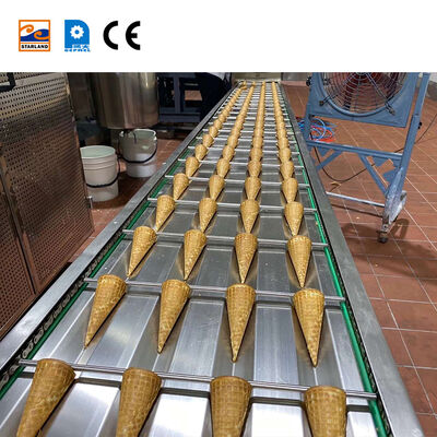 Conveyor pendingin Marshalling Untuk lini produksi kerucut Otomatis Merampingkan Operasi Manufaktur kerucut