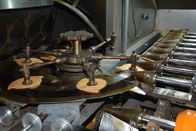 Peralatan Produksi Kerucut Wafel, Bahan Stainless Steel Otomatis Multifungsi, 39 Template Kue.