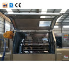 Lini Produksi Kerucut Wafel Otomatis, 61 Template Kue Besi Cor, Bahan Stainless Steel.