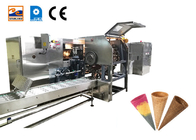 Mesin Produksi Wafer Egg Roll, Mesin Pembuat Es Krim Cina Otomatis Multi Fungsional.