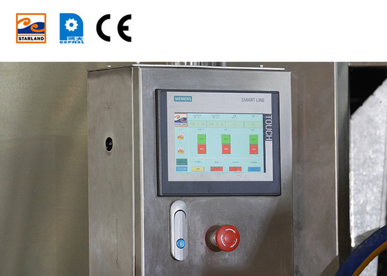 Mesin Pembuat Makanan Otomatis 1.5hp 35 Template Kue Besi Cor