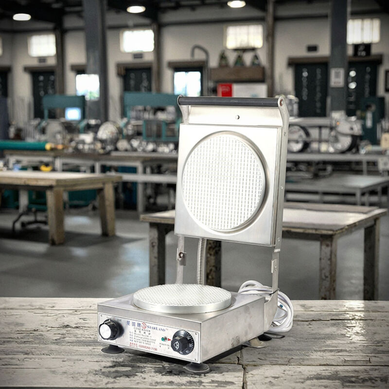 Stainless Steel Electric Ice Cream Cone Maker Machine Ideal For Home-Based Food Production