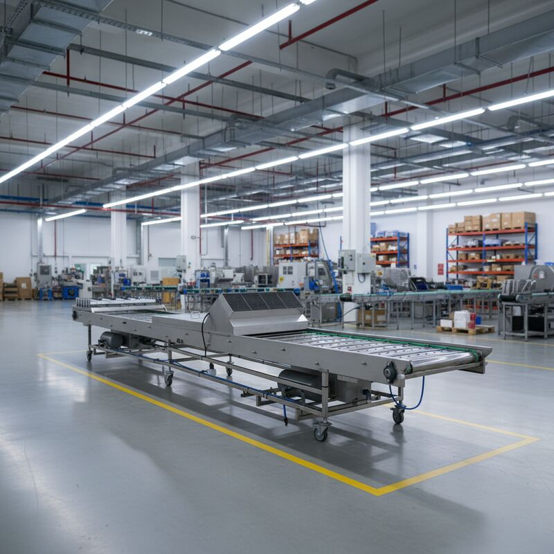 Conveyor pendingin yang cocok untuk transportasi biskuit terus menerus