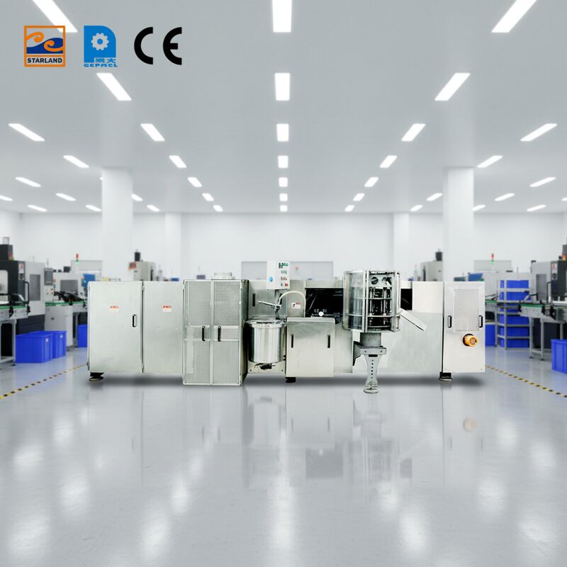 Mesin Basket Waffle Otomatis Beroperasi Terus Cocok untuk Produksi Berskala Besar