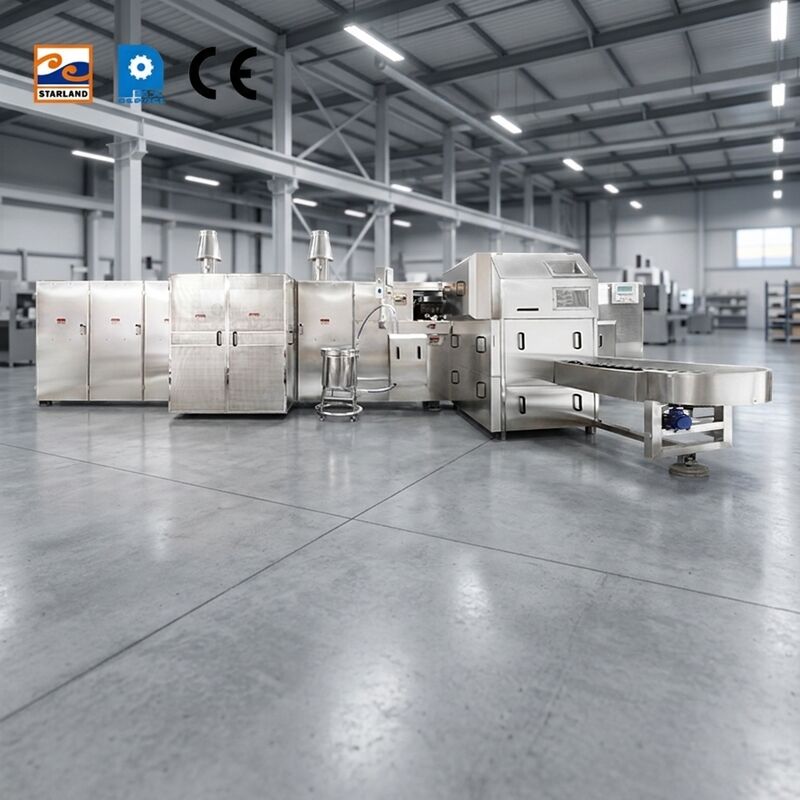 Full Automatic Roller Sugar Cone Production Line 220V 380V Automatic Rolled Sugar Cone Production Line Untuk manufaktur