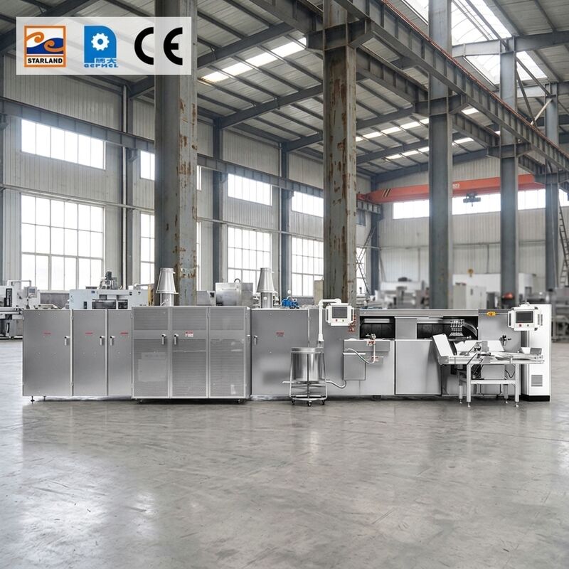 Sistem Kontrol PLC Lini Produksi Waffle Roll Cocok Untuk Pembuatan Waffle Roll Otomatis Volume Tinggi